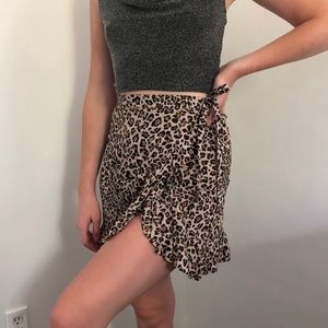 Cheetah Printed Skirt